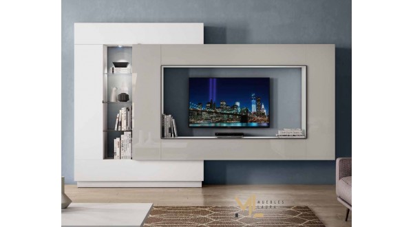 Mueble TV con chimenea CH09 - Franco Furniture